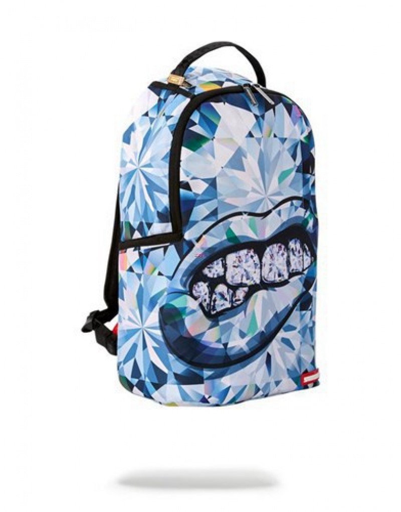 Blue Sprayground Spensive Backpacks | 54923-KLYH