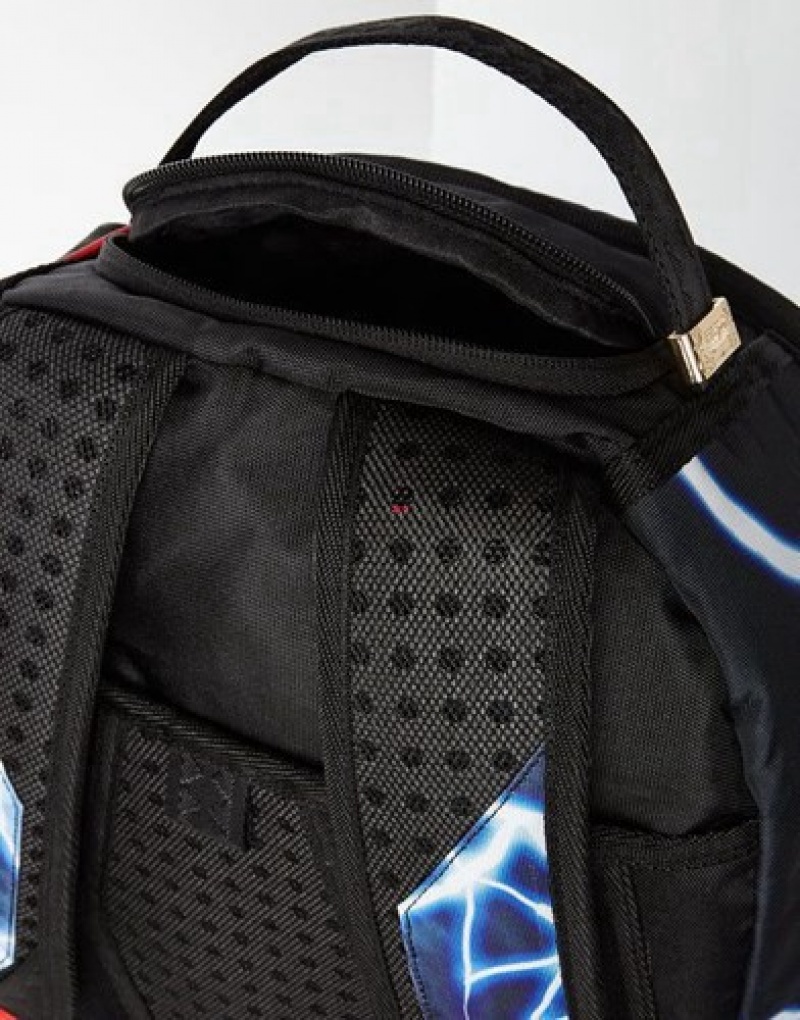 Blue Sprayground Storm Shark Backpacks | 41238-JGQE