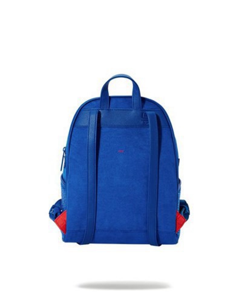 Blue Sprayground Trinity Ocean Savage Backpacks | 15928-HJCF