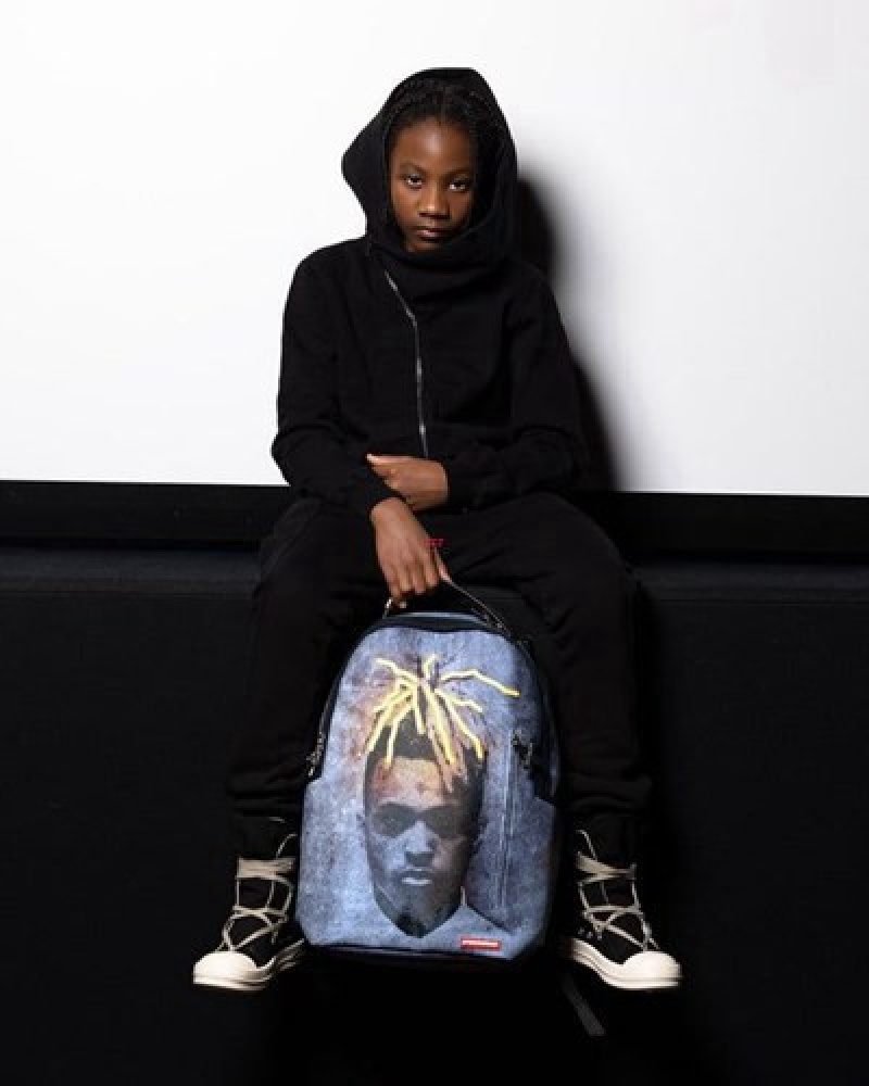 Blue Sprayground Xxxtentacion Moonlight Backpacks | 91408-EHPV