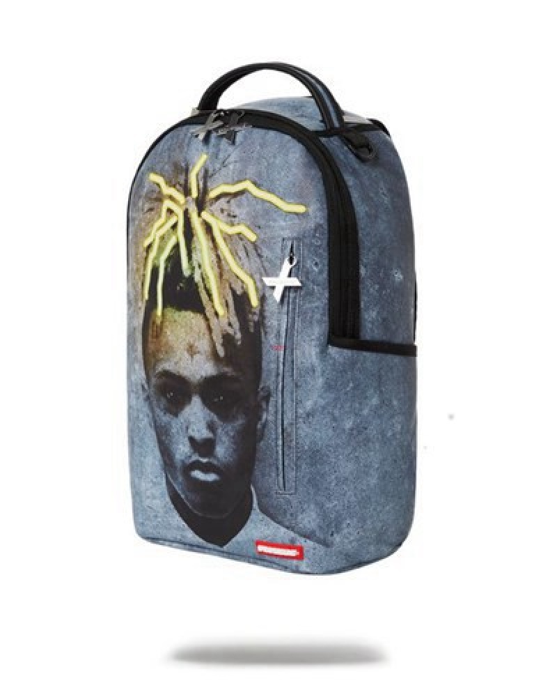 Blue Sprayground Xxxtentacion Moonlight Backpacks | 91408-EHPV