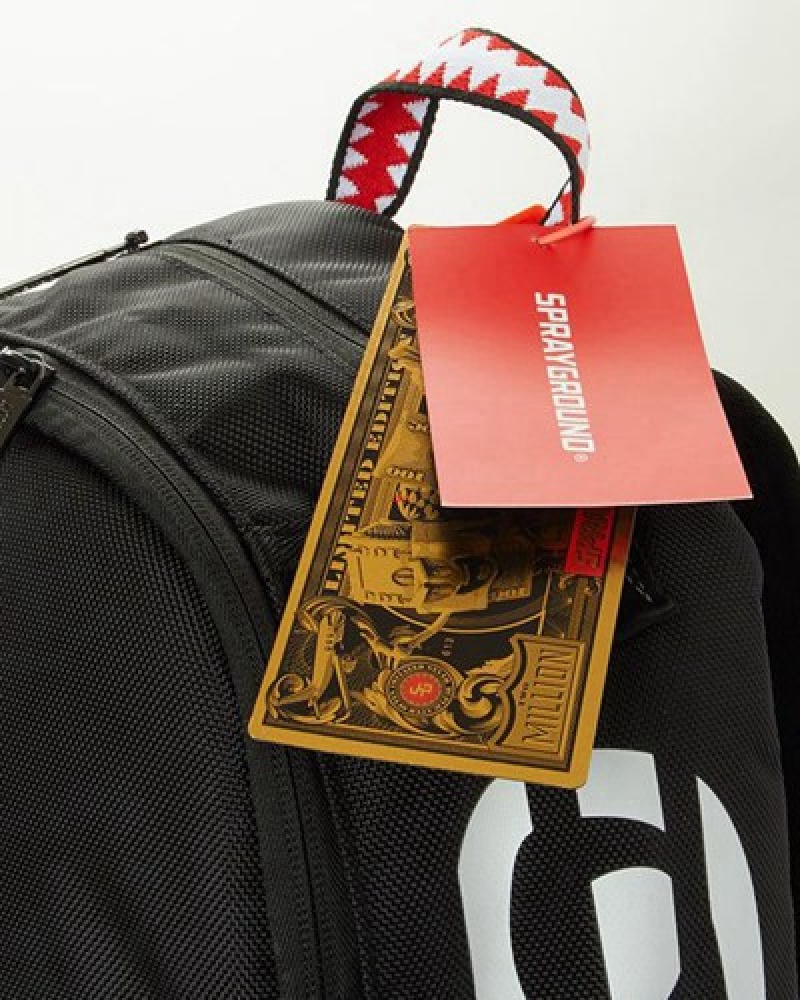 Blue / Red Sprayground Winners Take All Backpacks | 74392-UZCM