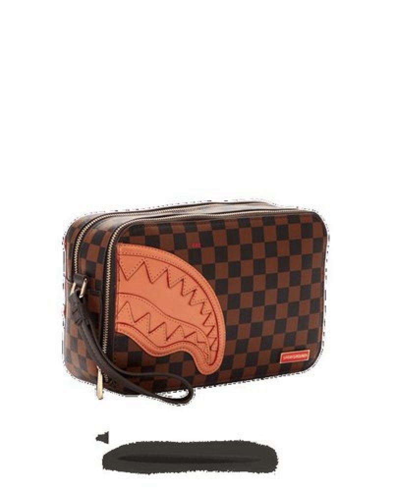 Brown Sprayground Henny 2 Bags | 39458-PWCG