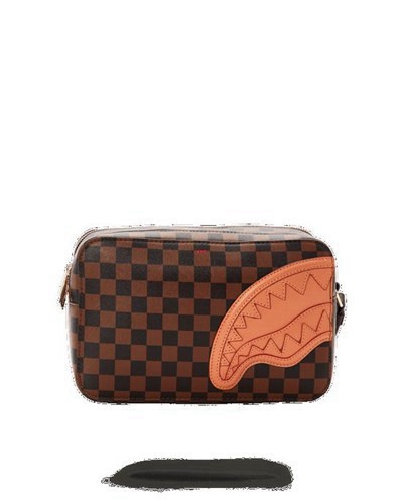 Brown Sprayground Henny 2 Bags | 39458-PWCG