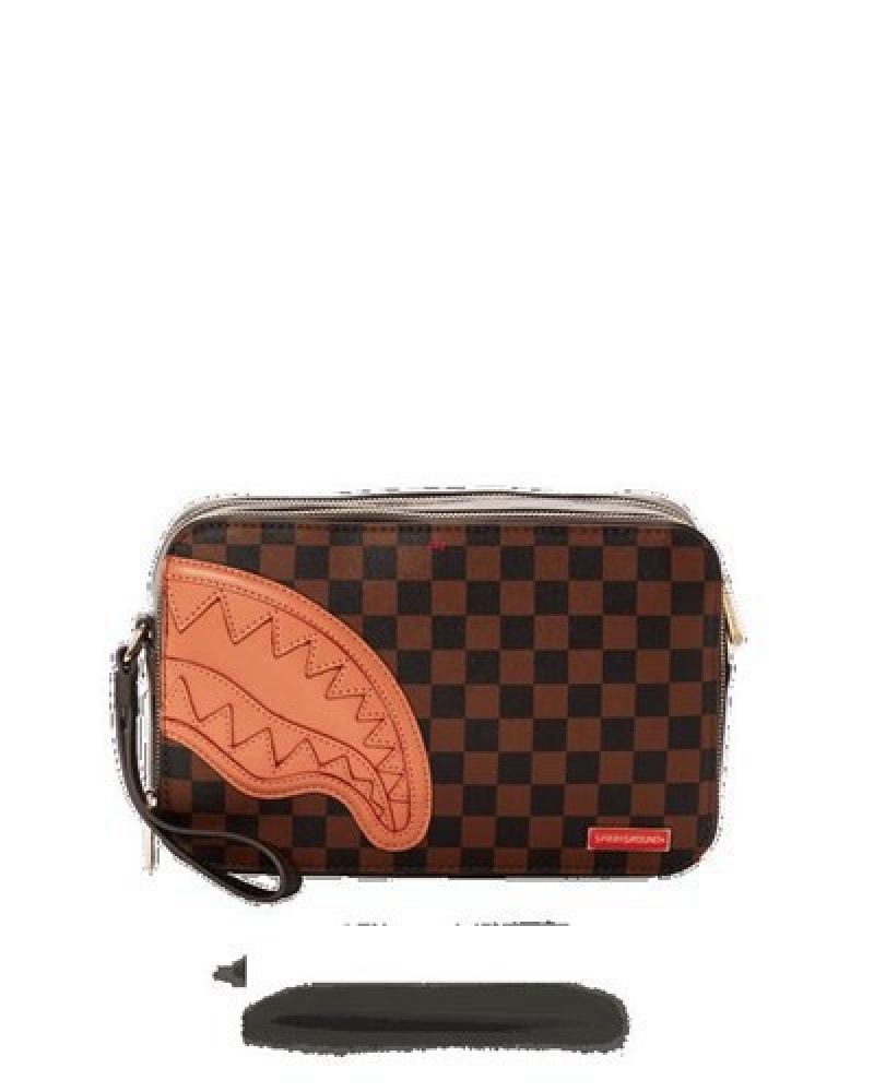 Brown Sprayground Henny 2 Bags | 39458-PWCG