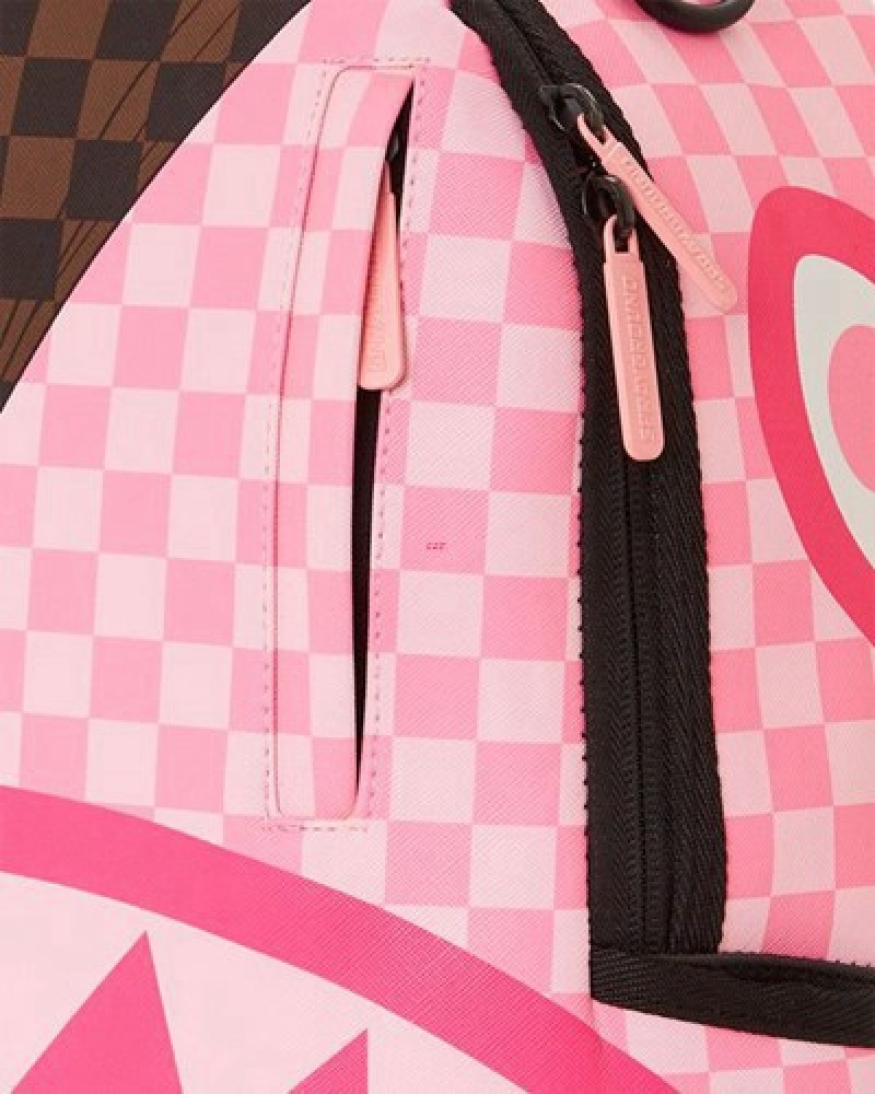 Brown Sprayground Pink Panther The Reveal (Dlxv) Backpacks | 31274-JHOP