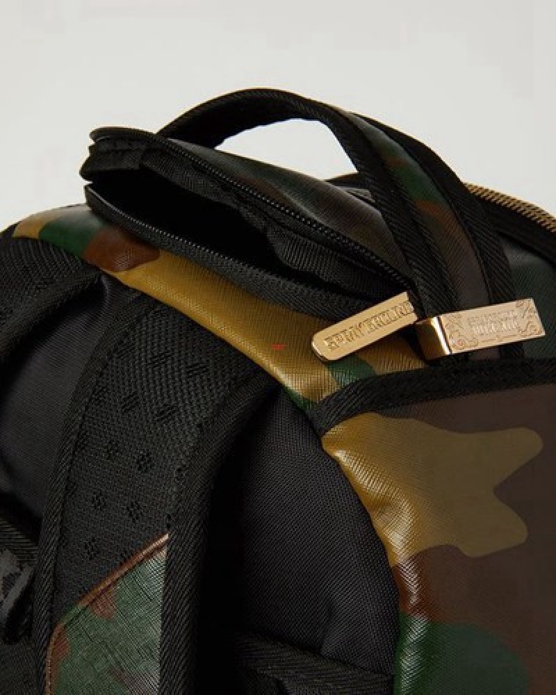 Camo Sprayground Bodyguard (Camo) Backpacks | 32186-PCDW