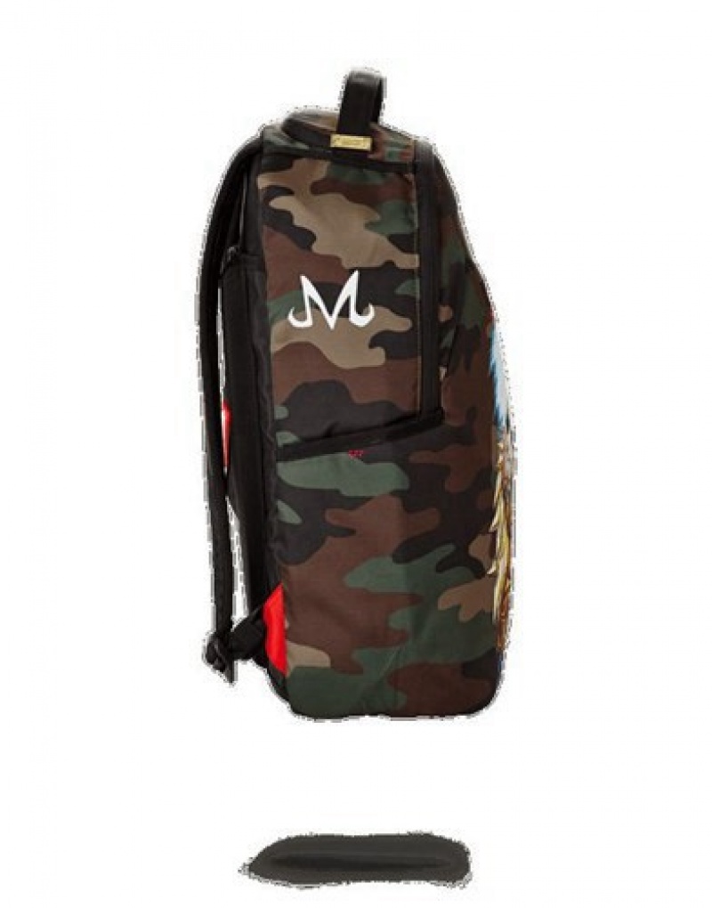 Camo Sprayground Goku Backpacks | 14623-OPTX