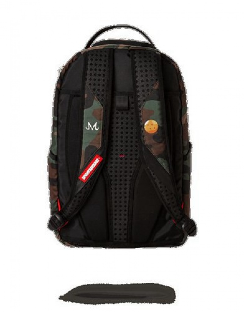 Camo Sprayground Goku Backpacks | 14623-OPTX