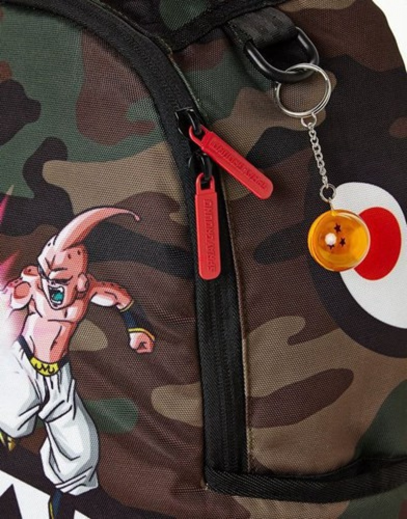 Camo Sprayground Goku Backpacks | 14623-OPTX