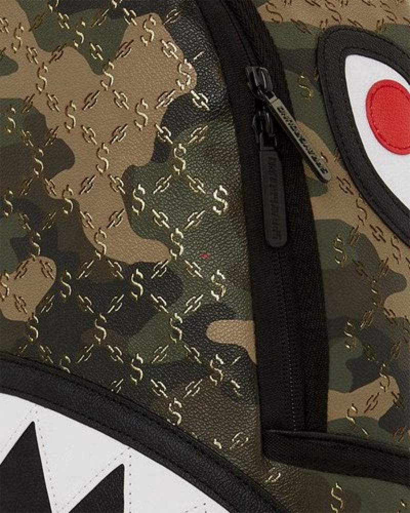 Camo Sprayground Lasers Blazin (Dlxv) Backpacks | 97413-SRCL