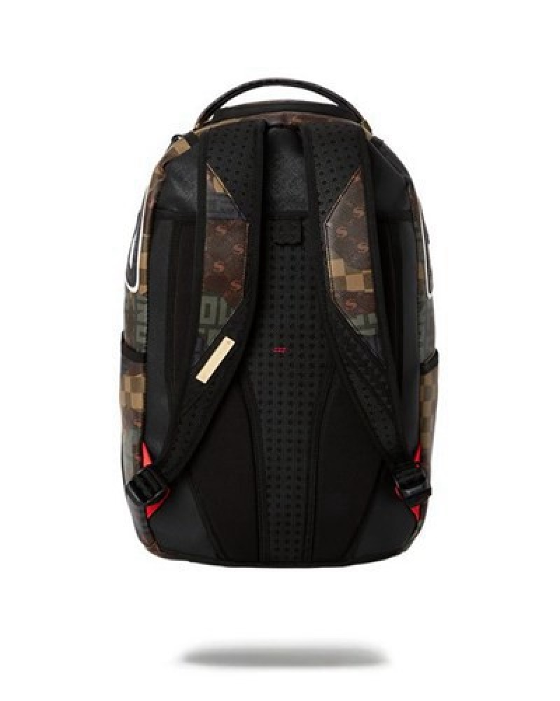 Camo Sprayground Stealth Mode (Dlxv) Backpacks | 15790-MDAT