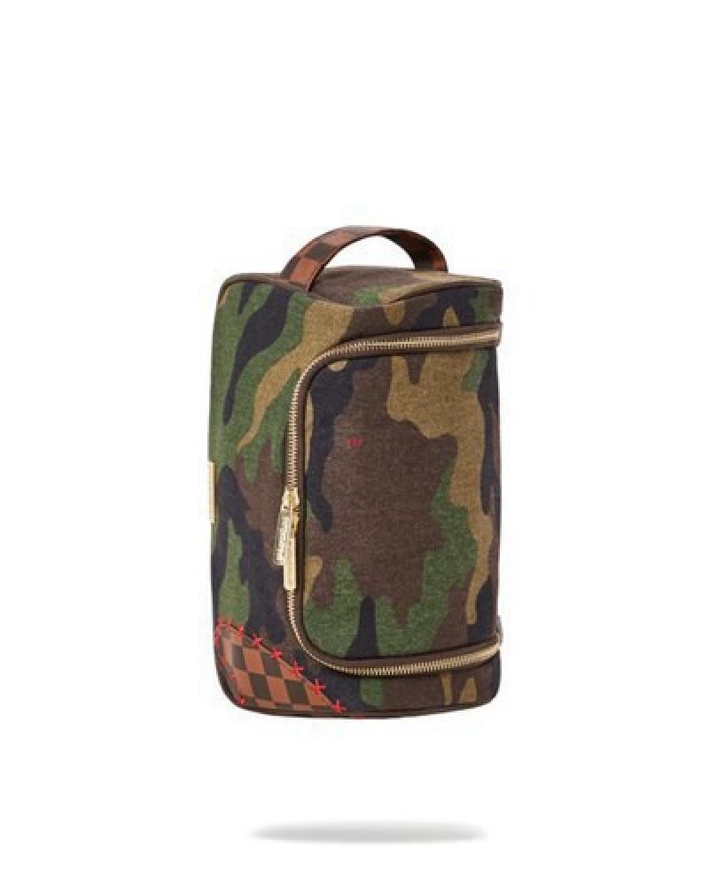 Camo Sprayground The Paradoxx Shark Bags | 07925-RDQJ