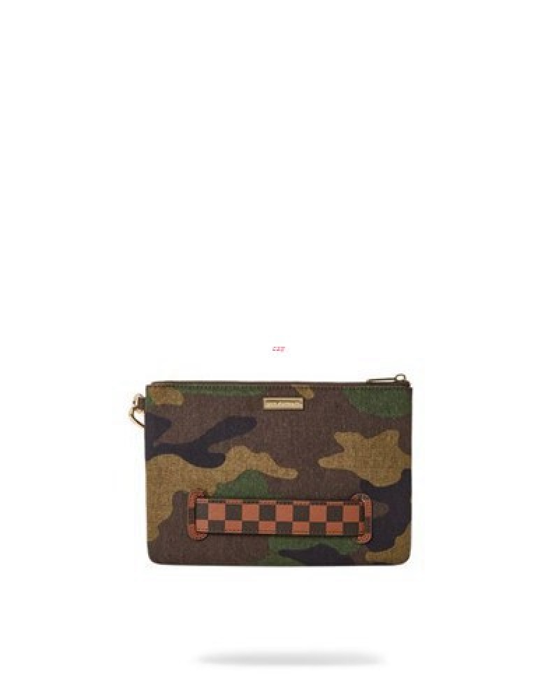 Camo Sprayground The Paradoxx Shark Crossover Clutch Bag | 67319-IJBP