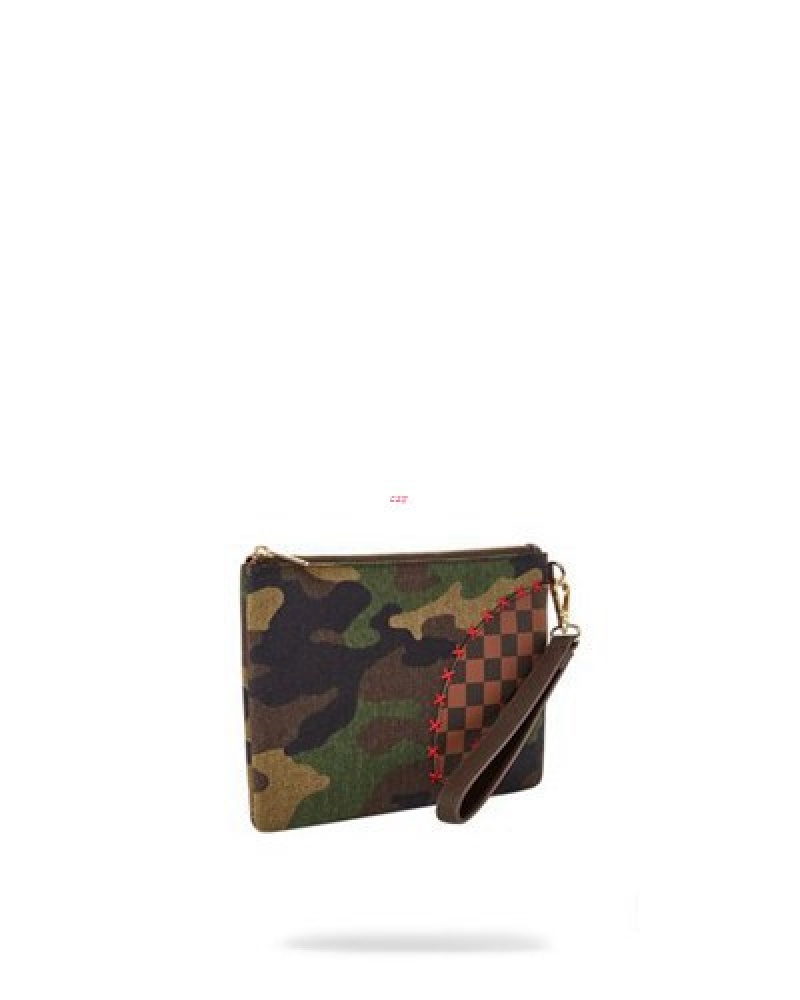 Camo Sprayground The Paradoxx Shark Crossover Clutch Bag | 67319-IJBP