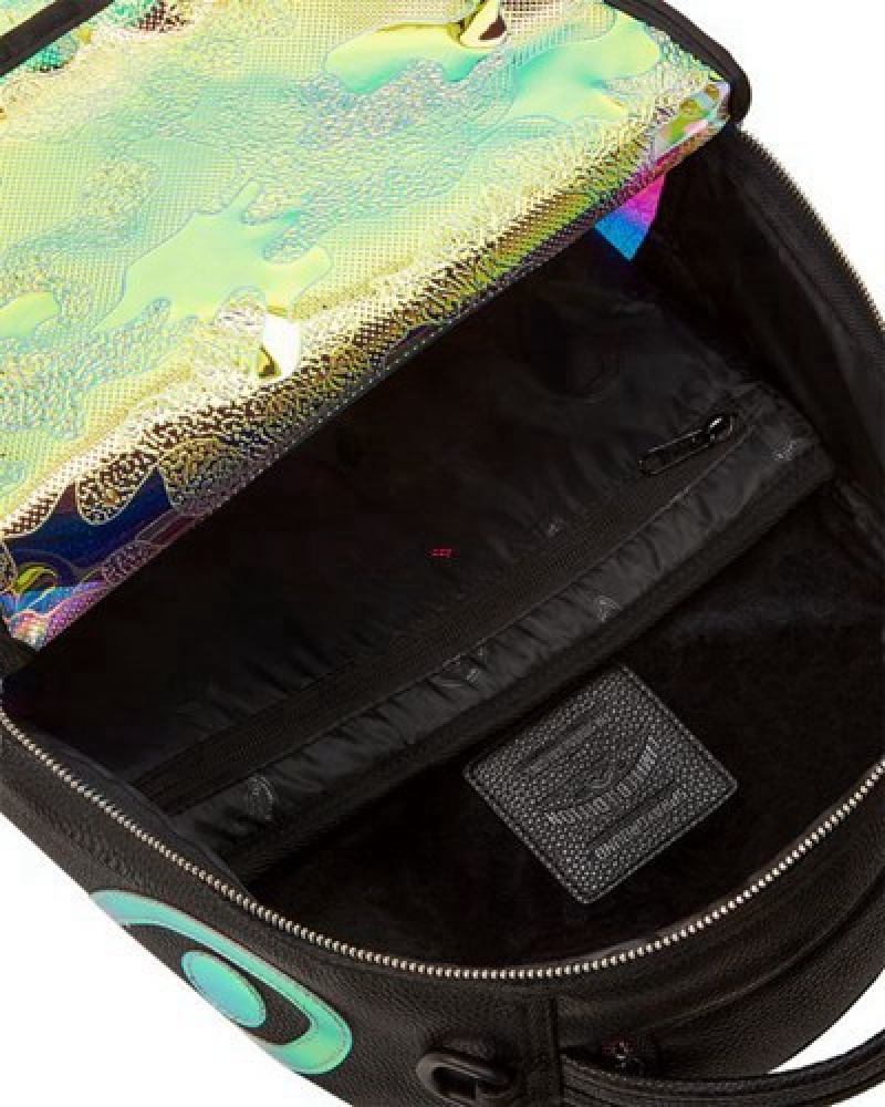 Gold Sprayground Magic City (Dlxv) Backpacks | 17960-NQFK