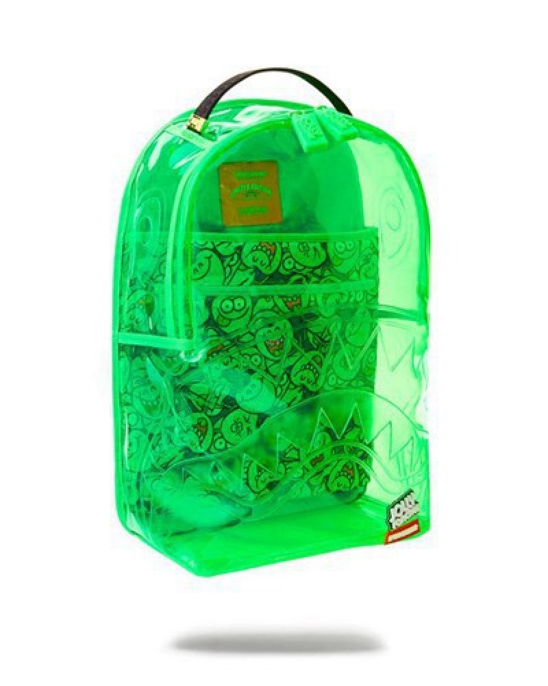 Green Sprayground Jolly Rancher Backpacks | 14260-EQJL