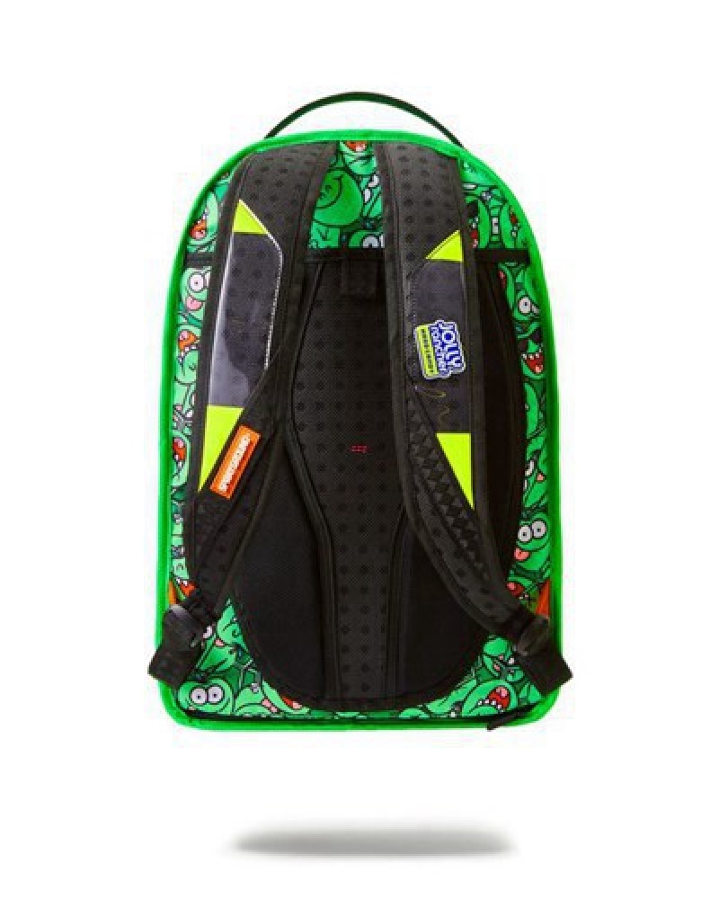 Green Sprayground Jolly Rancher Backpacks | 14260-EQJL