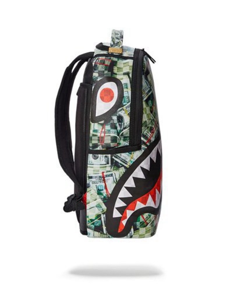 Green Sprayground Mama I Made It (Dlxv) Backpacks | 14085-DBCW