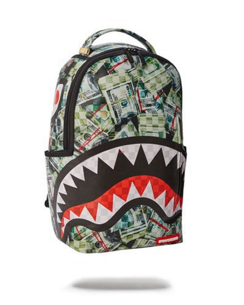 Green Sprayground Mama I Made It (Dlxv) Backpacks | 14085-DBCW