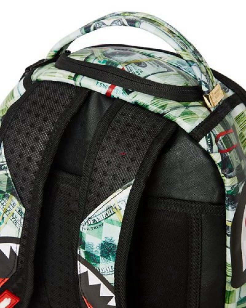 Green Sprayground Mama I Made It (Dlxv) Backpacks | 14085-DBCW