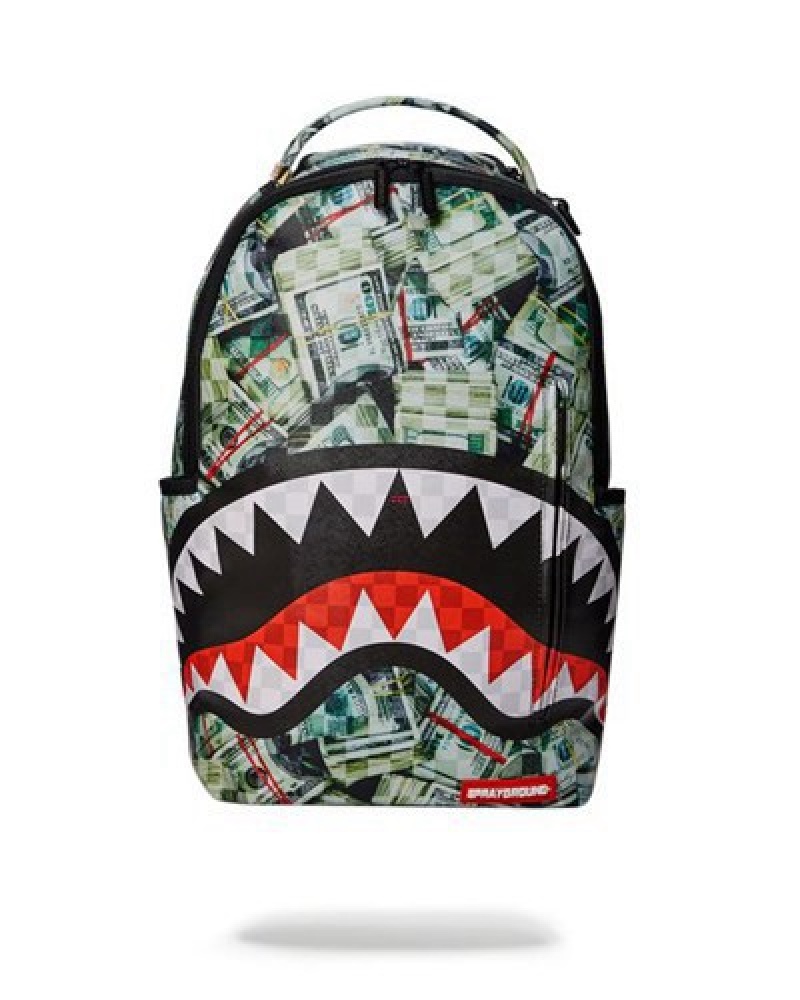 Green Sprayground Mama I Made It (Dlxv) Backpacks | 14085-DBCW