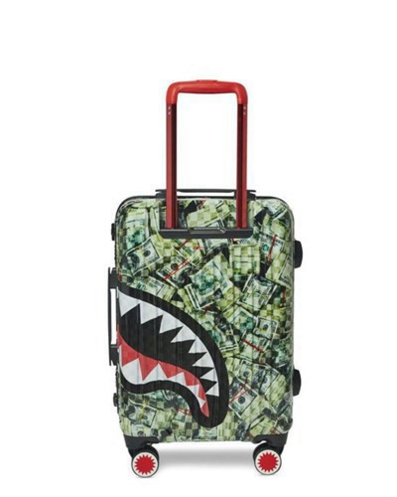 Green Sprayground Mama I Made It Luggage Set | 43107-CVUR