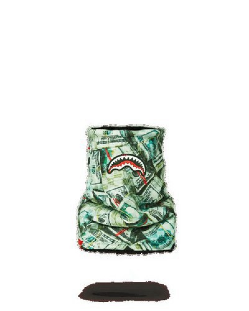 Green Sprayground Mama I Made It Neck Warmer | 35910-WGJQ