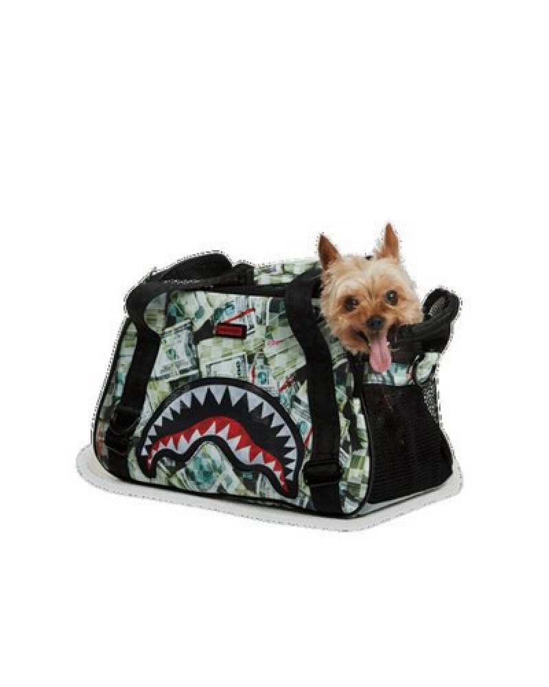 Green Sprayground Mama I Made It Pet Carrier Backpacks | 57408-KETM