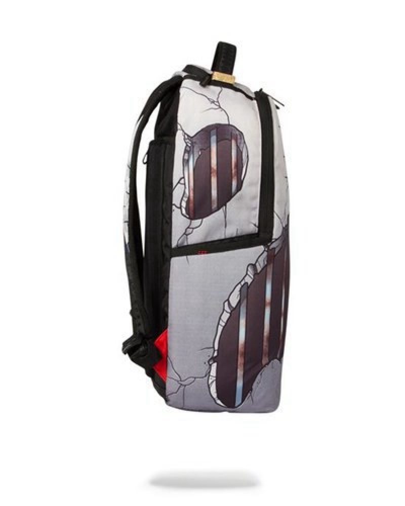 Green Sprayground Monopoly: Prison Break Backpacks | 40385-MAWY