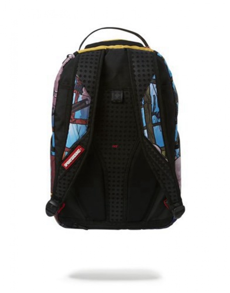 Green Sprayground Rugrats: Crammed Backpacks | 98756-QXGM