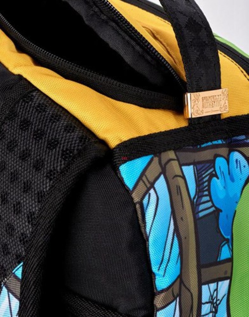 Green Sprayground Rugrats: Crammed Backpacks | 98756-QXGM