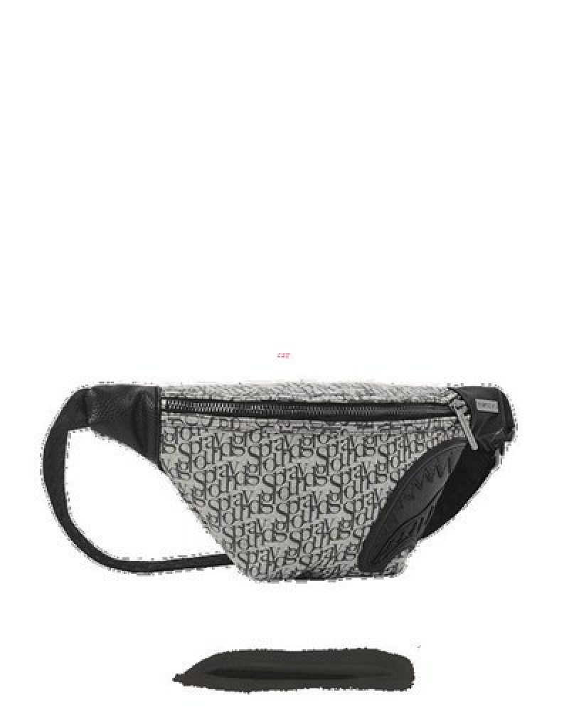 Grey Sprayground Sg All Day Savvy Crossbody Bags | 50948-JLCT