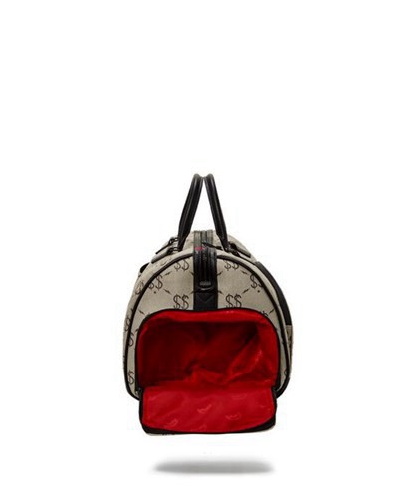 Grey Sprayground The Getaway Duffle Bags | 23856-ODJU