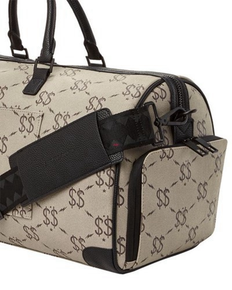 Grey Sprayground The Getaway Duffle Bags | 23856-ODJU