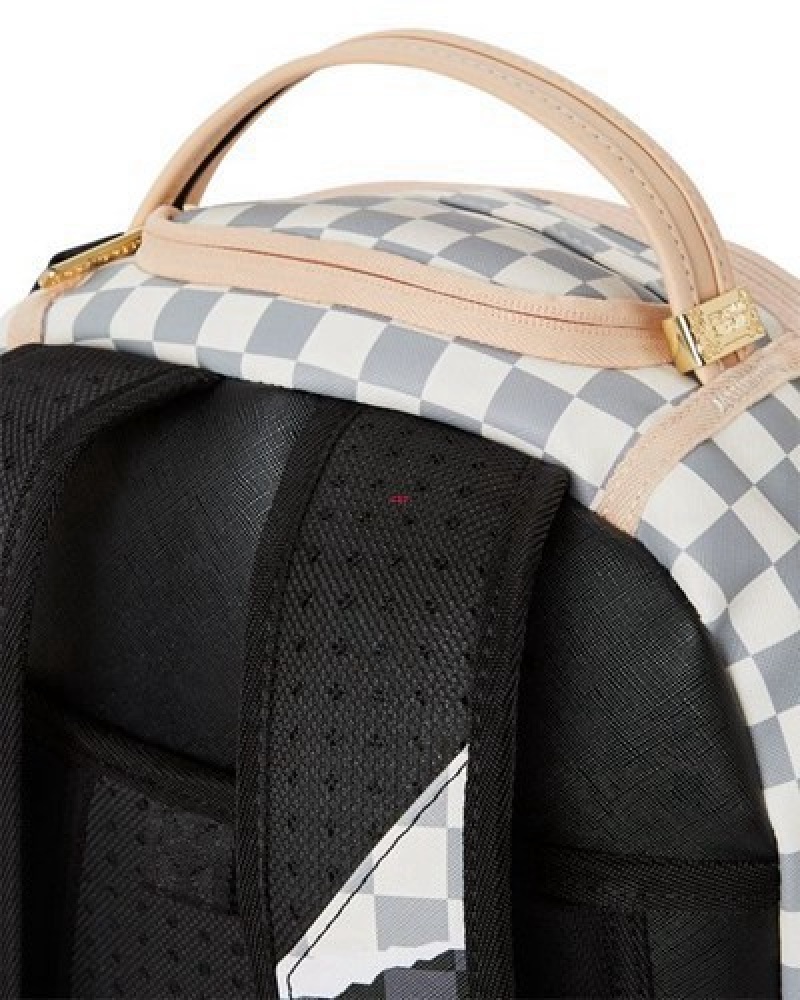 Grey Sprayground Unstoppable Endeavors (Dlxv) Backpacks | 36042-TLIE