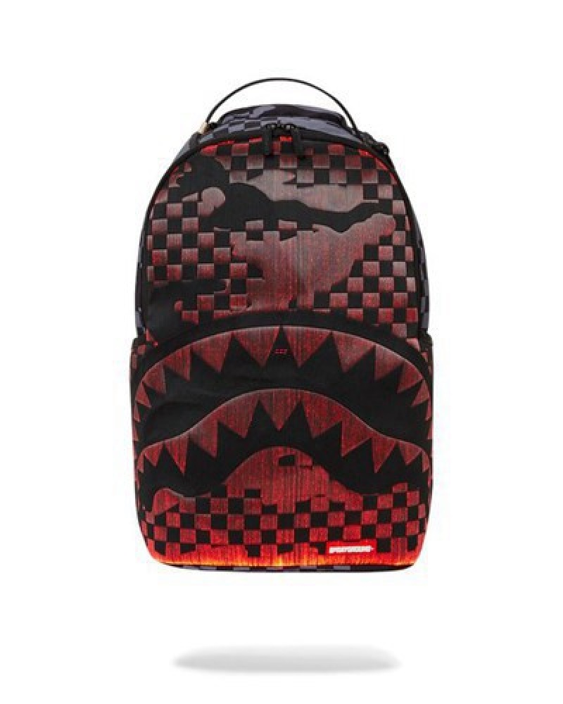 Lavender Sprayground Fiber Optics 3am The Party Never Stops Backpacks | 65791-DTIV