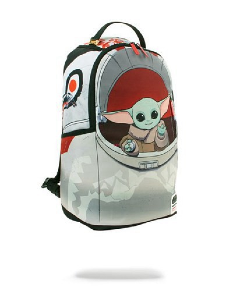 Light Green Sprayground Star Wars: The Child Backpacks | 23675-EHUN