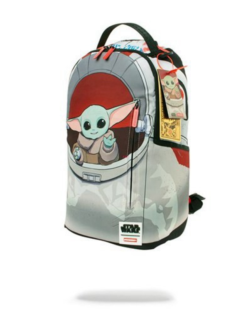 Light Green Sprayground Star Wars: The Child Backpacks | 23675-EHUN