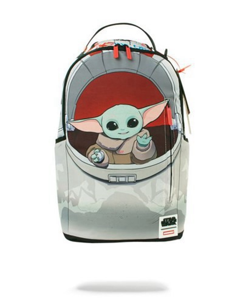 Light Green Sprayground Star Wars: The Child Backpacks | 23675-EHUN