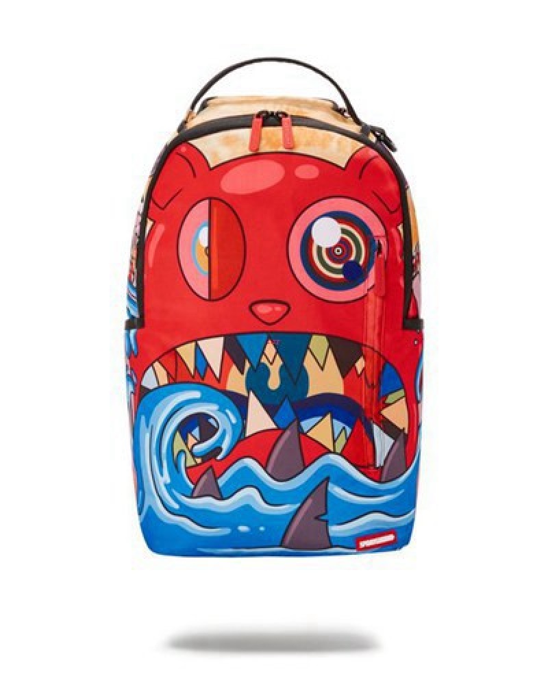 Multicolor Sprayground Alternate Reality (Dlxr) Backpacks | 92614-CTJR