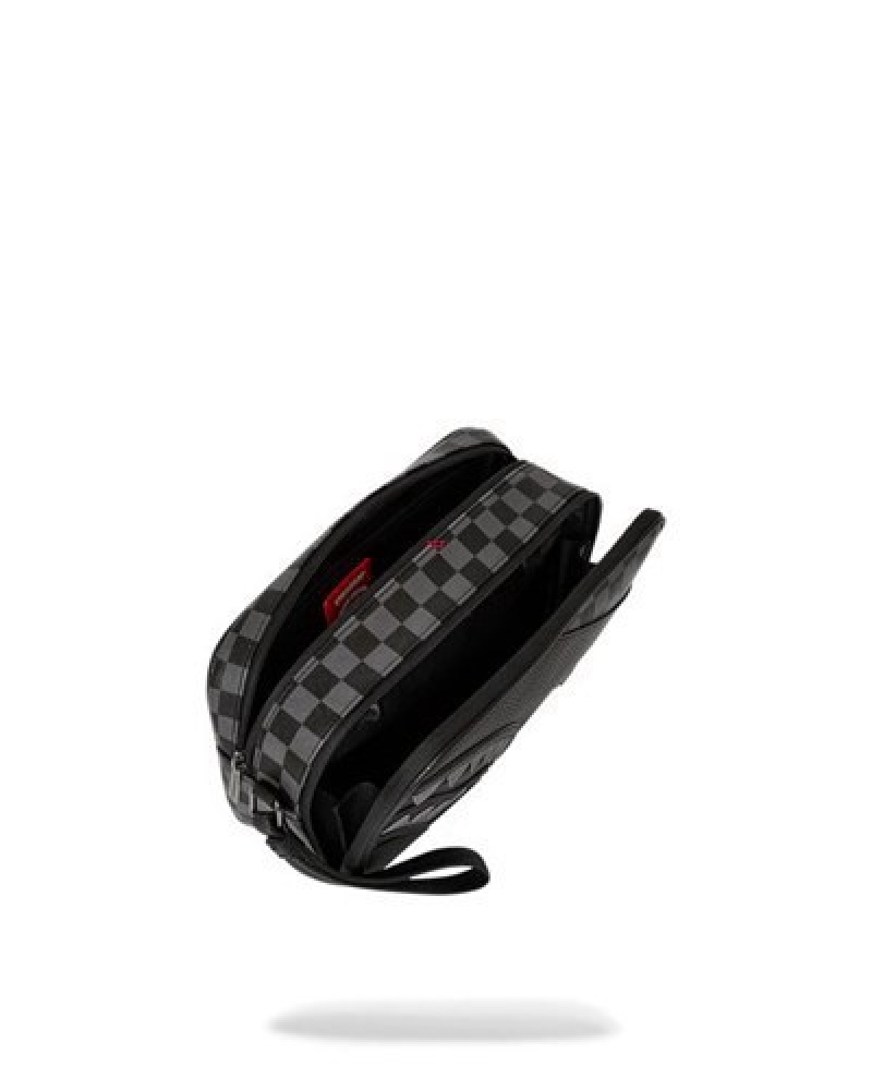 Olive Sprayground Raceway Shadow Phantom Toiletry Bags | 45369-DQIR