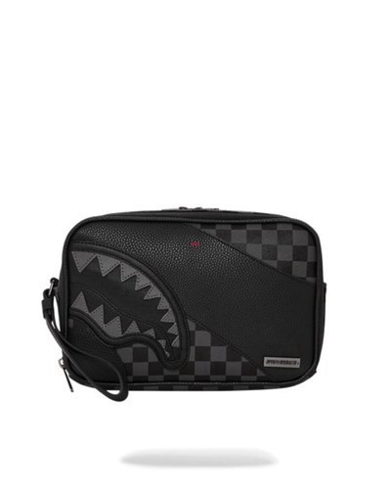 Olive Sprayground Raceway Shadow Phantom Toiletry Bags | 45369-DQIR