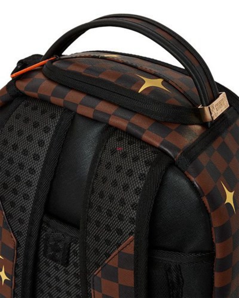 Orange Sprayground Naruto Splash (Dlxv) Backpacks | 95072-SHNJ