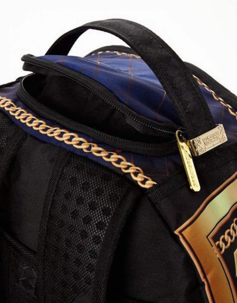 Orange Sprayground Nfl Deandre Hopkins Backpacks | 31879-PBNO