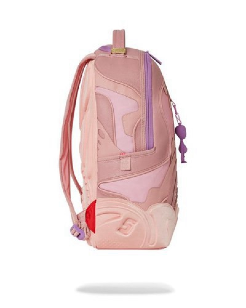 Pink Sprayground Alien Baby Backpacks | 64382-WGIY