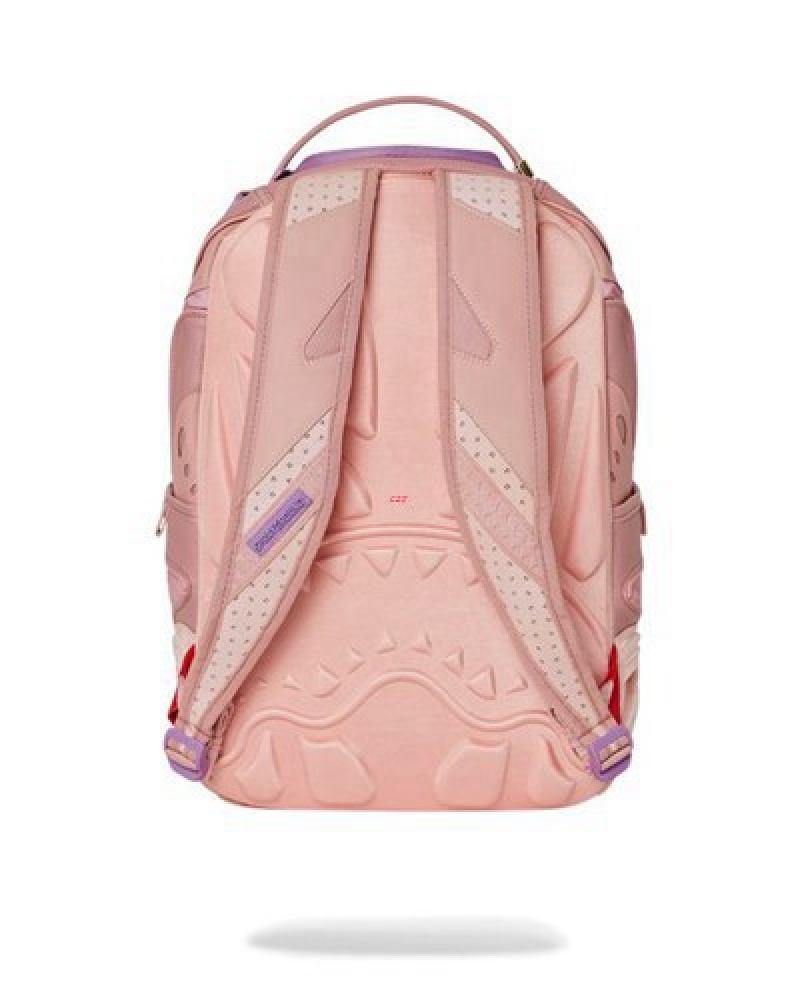 Pink Sprayground Alien Baby Backpacks | 64382-WGIY