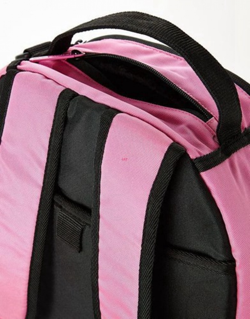 Pink Sprayground Angled Shark Backpacks | 48917-IRFG