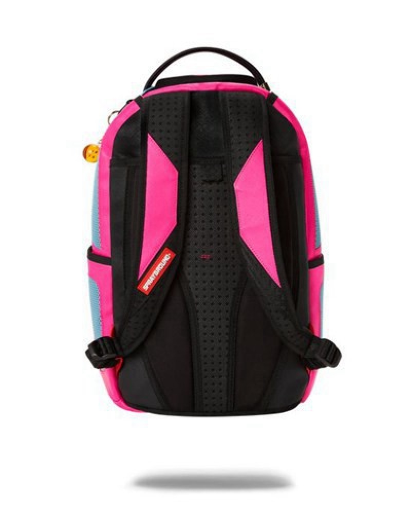 Pink Sprayground Goku Fashion Killa (Dlxv) Backpacks | 56187-XGAS