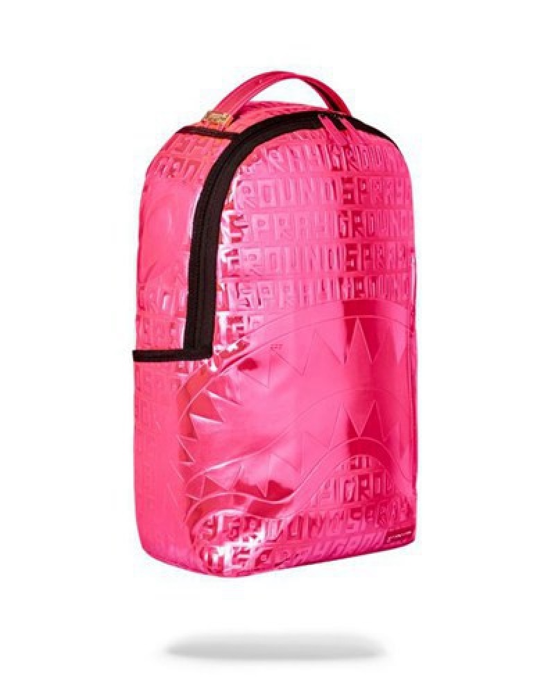 Pink Sprayground Infiniti Pink Diamond (Dlxv) Backpacks | 06814-UGJS